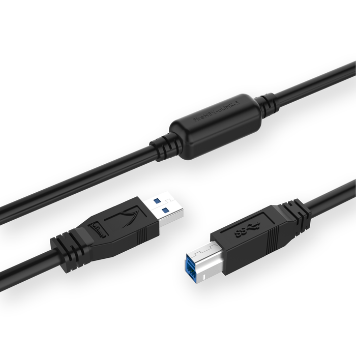 USB 3.0 Cable - SuperSpeed Cable - Type A to Type B