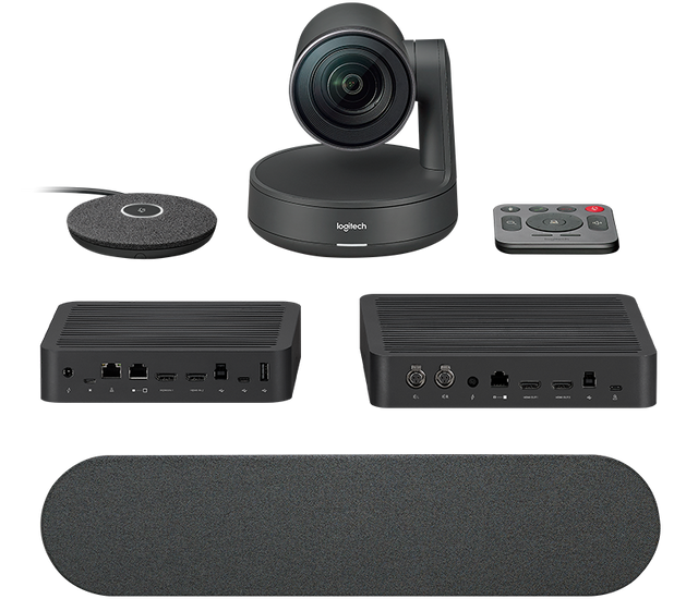 Logitech Rally conference camera system for medium and large size meeting rooms